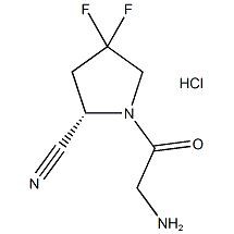(S) -1- (2- Aminoacetyl) -4 ، 4- difluoropyrrolidine -2- Carbonitrile Trifluoroacetate CAS No.:1448440-51-4