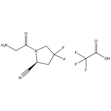 (S) -1- (2- Aminoacetyl) -4 ، 4- difluoropyrrolidine -2- Carbonitrile Trifluoroacetate CAS No.:1448440-40-1