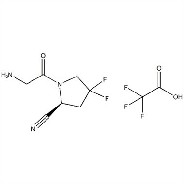 (S) -1- (2- Aminoacetyl) -4 ، 4- difluoropyrrolidine -2- Carbonitrile Trifluoroacetate CAS No.:1448440-40-1