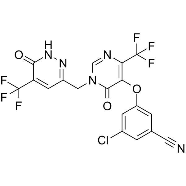 Ulonivirine (المرادفات: MK -8507) رقم سجل المستخلصات الكيميائية: 1591823-76-5